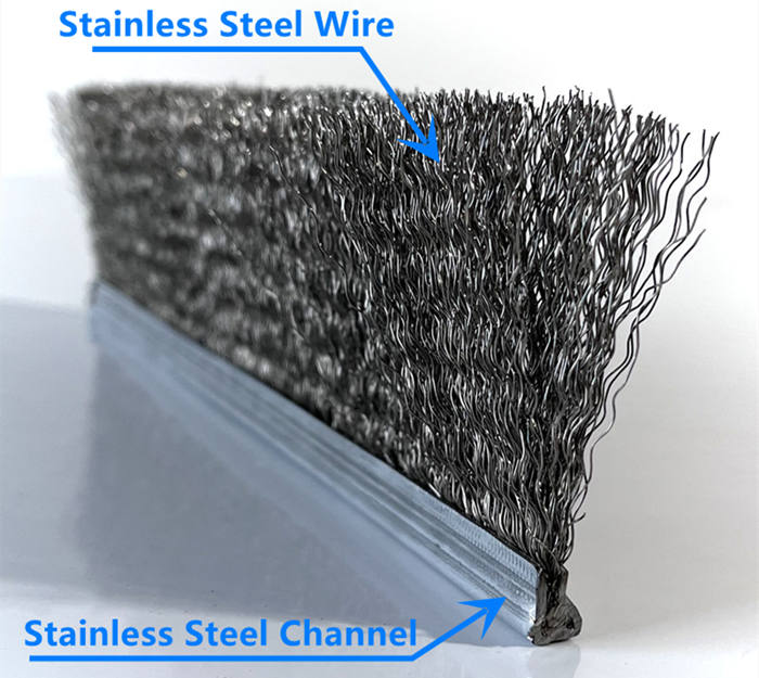 Stainless Steel Brush Strip